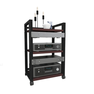 功放机柜架子机箱航空机柜移动机架音响机柜调音台机架16U12U