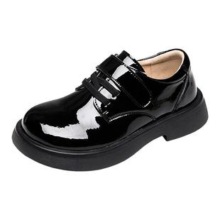 童鞋儿童皮鞋真皮2025新款春秋女童小皮鞋宝宝单鞋软底男童演出鞋