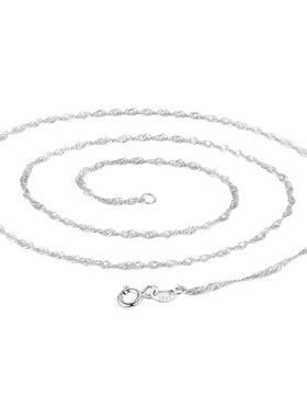 梦祥s925纯银简约百搭气质瓜子链