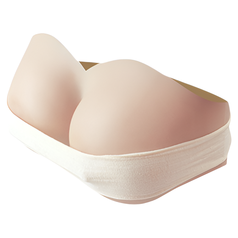 抹胸义乳伪娘男用硅胶cd变装