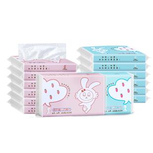 百乐保湿云柔巾12包婴儿乳霜纸新生儿专用超柔纸巾宝宝抽纸面巾纸