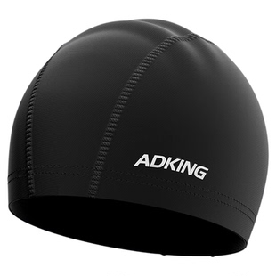 泳帽男款专业防水布料女款不勒头长发大头围专用纯色布帽泳镜套装