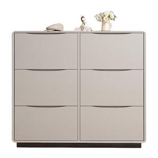 极简翻斗超薄鞋柜实木家用门口大容量极窄入户玄关柜2025新款爆款