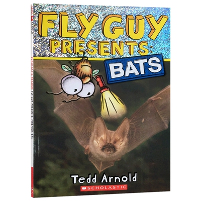 英文原版 Fly Guy Presents #6 Bats Scholastic Reader  Level 2 苍蝇小子6 蝙蝠 英文版