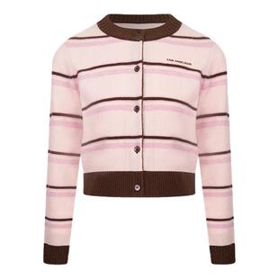 ANN ANDELMAN  秋冬新款女士时尚条纹羊毛开衫银泰百货 301286