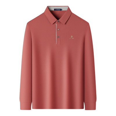 梦特娇秋季新款男士长袖POLO衫