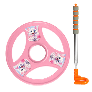 儿童风火轮铁环滚铁圈户外平衡训练80怀旧玩具手推幼儿园游戏道具