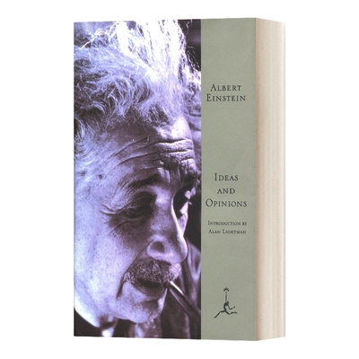 英文原版 Ideas and Opinions 我的思想与观念 爱因斯坦自选集 精装 英文版 进口英语原版书籍