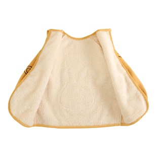 宝宝罩衣加绒保暖儿童反穿衣吃饭围兜男女童长袖罩褂婴儿加厚罩衣