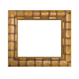 GTFRAME中古风实木画框定制装裱版画照片相框竹节款小众相框挂墙