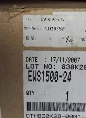 议价全新TDK 开关电源 EWS1500-24 1500W,24V输出 EWS1500 -24