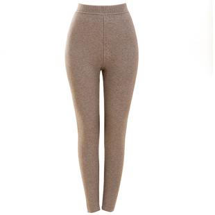 羊毛保暖裤女款冬季加绒加厚秋裤东北特厚零下40度男士打底棉毛裤