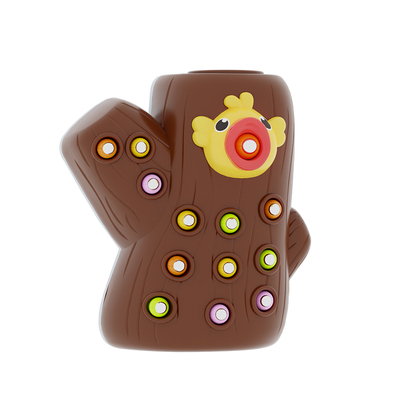 心育啄木鸟抓虫子玩具