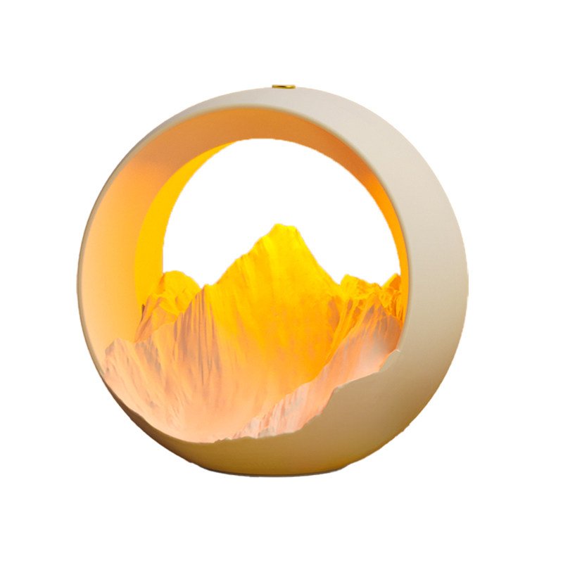 画光年日照金山香薰小夜灯礼盒