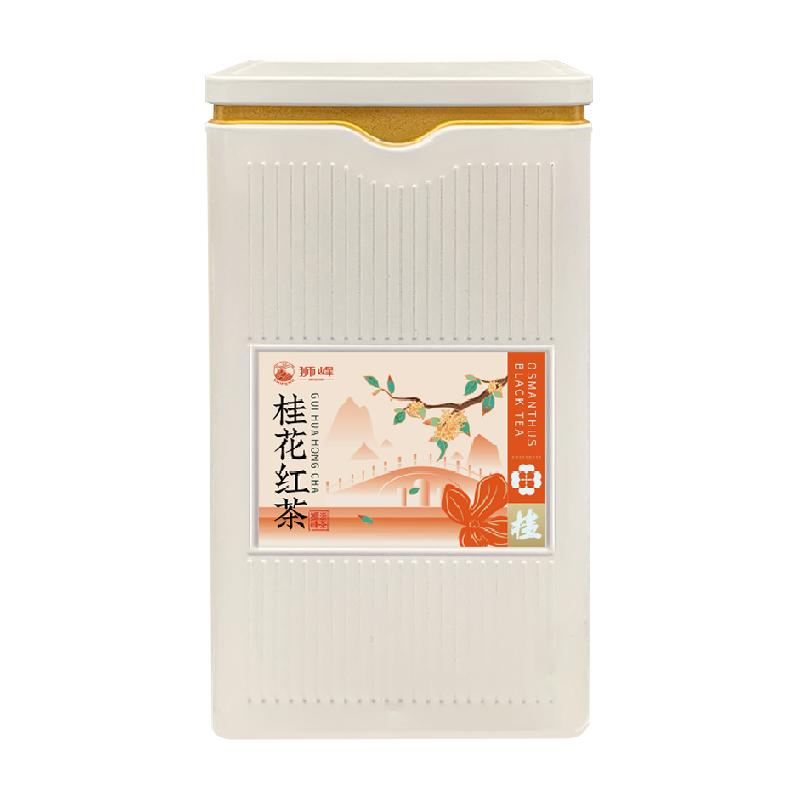 狮峰牌桂花九曲红梅杭州特产工夫红茶叶甜香口感正宗尝鲜