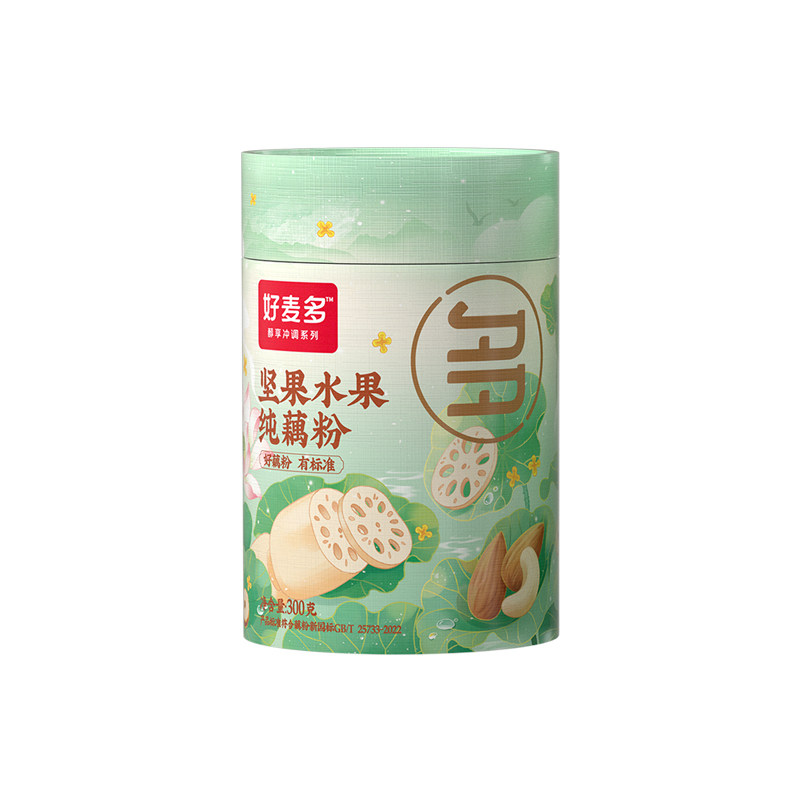 好麦多坚果水果藕粉营养早餐玫瑰