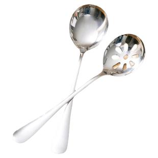 不锈钢火锅汤勺家用不锈钢汤匙厨房用品捞勺商用调羹火锅勺漏网勺