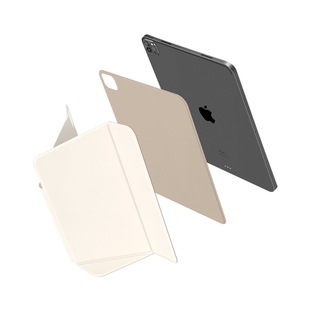 morock磁吸拆分双面夹ipadair7壳保护2025pro11寸保护套适用苹果拆分背板air6/5横竖支撑带笔槽12.9寸13平板