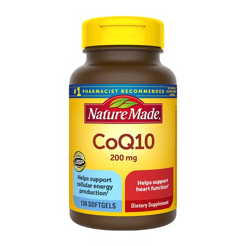 NatureMade天维美辅酶q10备孕官方旗舰店美国原装进口200mg130粒