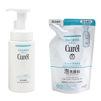 珂润氨基酸温和洁面泡沫