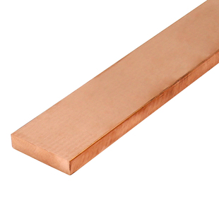 紫铜排T2铜排红铜扁条定制机房镀锡接地线汇流母排散热加工连接片