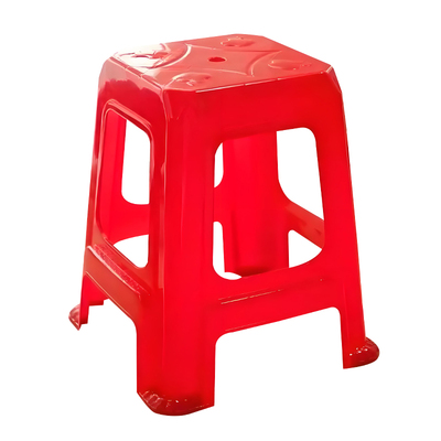 特厚网红色塑料凳家用结实耐用