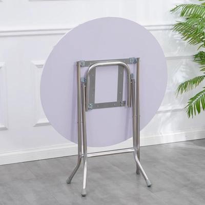 折叠圆桌餐桌家用简易可折叠6人小户型8人大简易圆形老式吃饭桌子