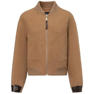 【飞行可露丽】FF仿佛外套女2025秋冬新款加厚棒球服保暖落肩袖