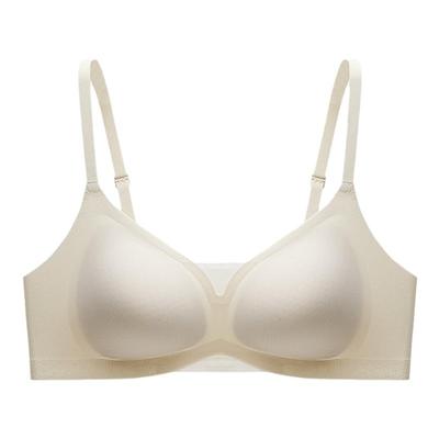 伊维斯白色系列无钢圈内衣女