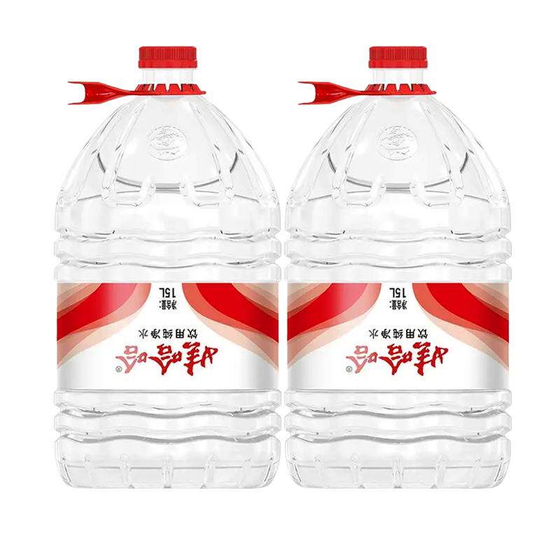 娃哈哈饮用纯净水15Lx2桶