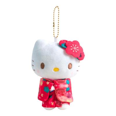 日本和服系列hello玩偶小挂饰樱花凯蒂KT猫包包挂件毛绒公仔