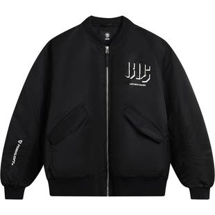 李宁反伍BADFIVE棉夹克男士 新款外套茄克宽松上衣冬季运动服