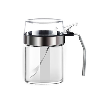 耐高温调料罐高硼硅玻璃家用密封装辣椒粉容器油泼辣子专用收纳罐