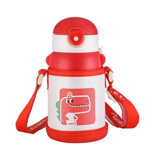 富光儿童保温杯带吸管小学生水杯幼儿园上学专用杯子宝宝便捷水壶