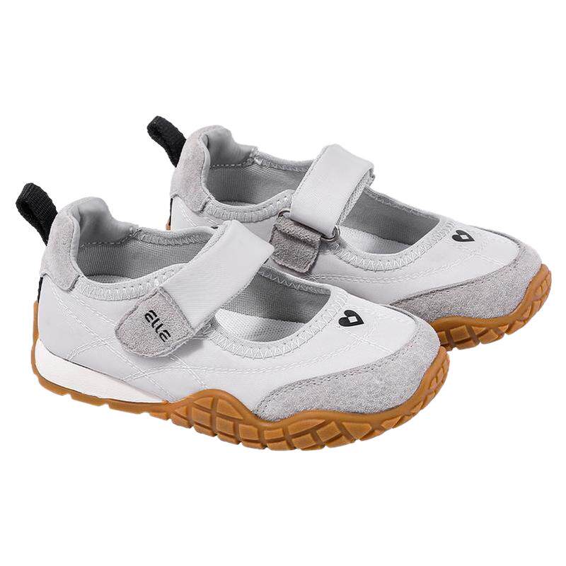 ELLEkids童鞋 女童鞋子夏季新款魔术贴儿童运动鞋软底百搭跑步鞋