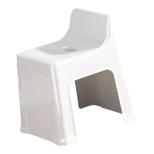 浴室洗澡凳防滑沐浴凳椅客厅家用塑料小凳子换鞋凳厚实板凳带靠背