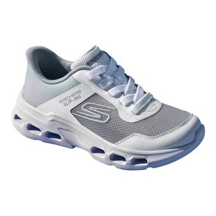 Skechers斯凯奇女童春季云际体训鞋一脚蹬闪穿运动跑步鞋319108L