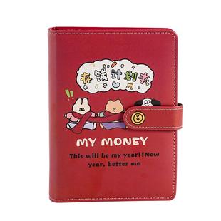 小金库现金存钱本2026新款存钱夹钱册可放一万防水存单夹票据专用夹一万大容量存折支票收纳袋子理财纪念钞