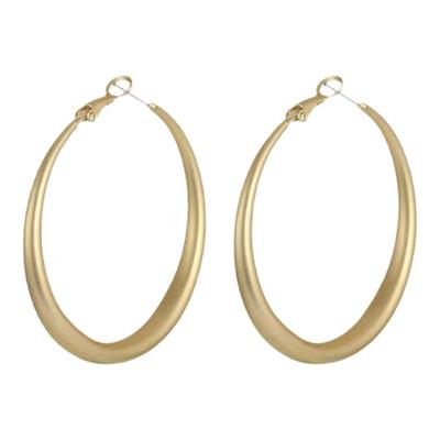 有北手作耳环女设计感欧美哑光