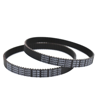 进口盖茨GATES同步带HTD216-3M 219-3M 222-3M 225-3M传动带皮带