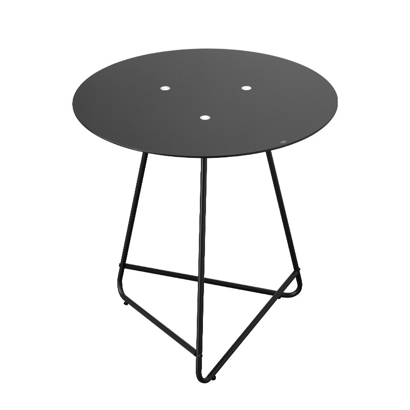 玻璃圆桌钢化玻璃桌家用玻璃餐桌阳台桌子洽谈桌椅组合玻璃小圆桌