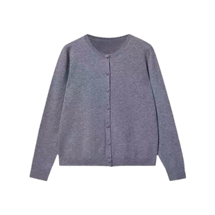 本命年红色圆领羊绒衫女100纯羊绒长袖新年毛衣山羊绒针织衫大红