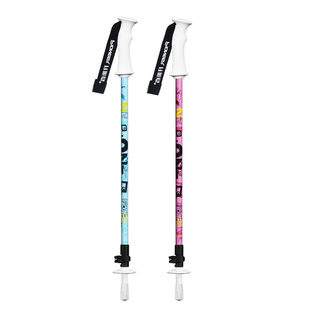 开拓者户外儿童登山杖男7075铝合金伸缩式超轻爬山装备女徒步手杖