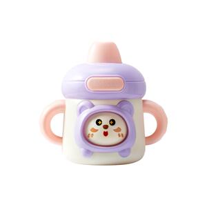 嫚熙婴儿按压变脸奶瓶口哨