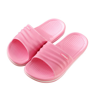 夏季女成人情侣款居家浴室防滑无味室内男士大码酒店凉拖鞋青蛙