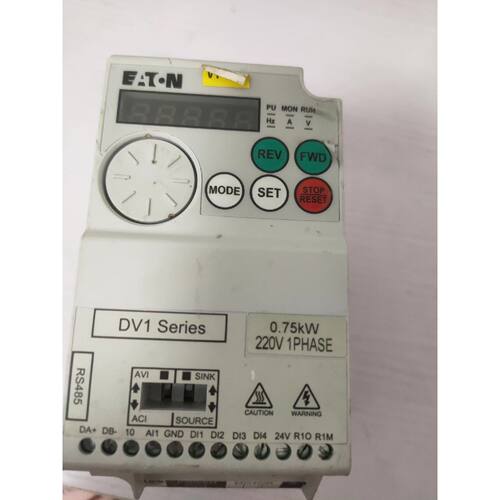 在线议价伊顿变频器DV1-124D5FN-C20C，0.75kW，2