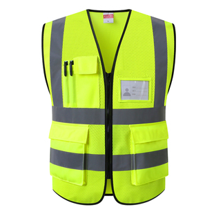 反光安全背心网孔透气园林工程建筑施工安全马甲车载反光衣可印字