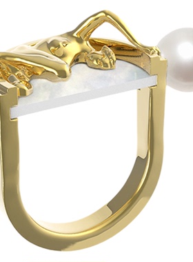 JAY众神记半圆画框戒指生日礼物