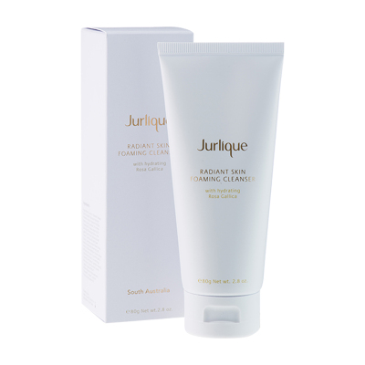 茱莉蔻玫瑰亮颜洁面乳卸妆去角质