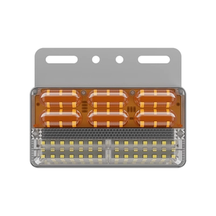 大货车边灯防水24v超亮照地新款倒车灯led汽车半挂车强光宽灯腰灯